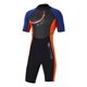 thumbnail image 4 of Traje de neopreno de manga corta con cremallera trasera para hombre para buceo, surf, esnórquel, una pieza METRO Cola Traje de neopreno de manga corta para hombres, 4 of 8