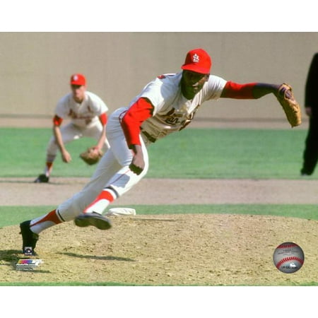 Gibson Photo - Bob Gibson Action Photo Print
