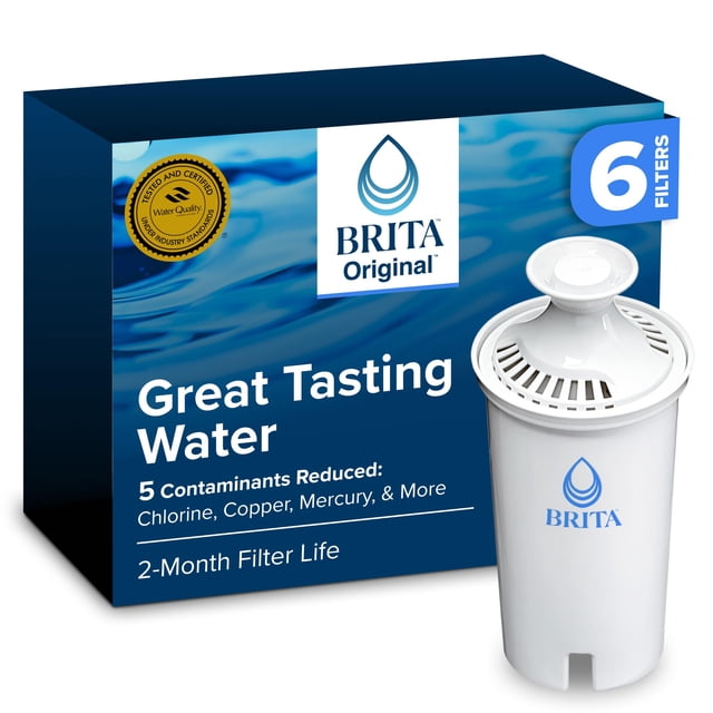 Filtro de agua Brita Standard para jarras y dispensadores