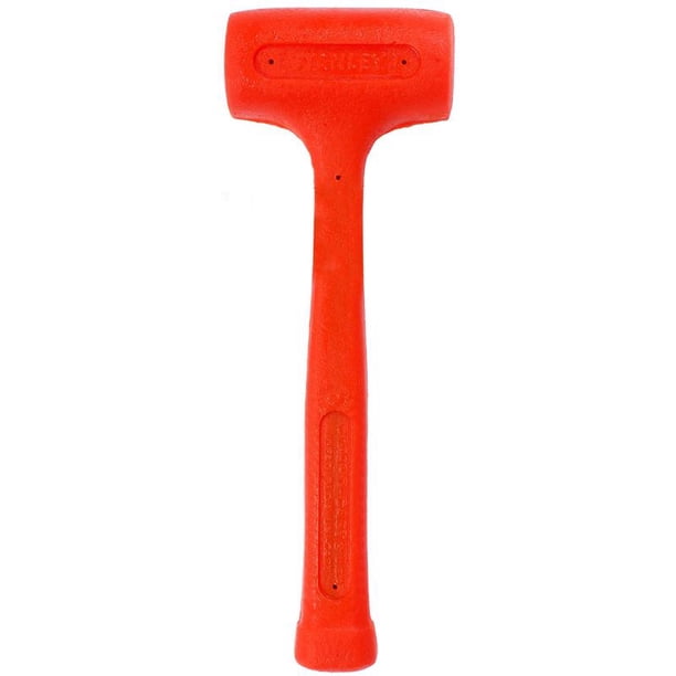 Dead Blow Hammer Stanley, cabeza de acero, 500 ml, mango compuesto y acero
