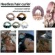 thumbnail image 2 of Rizador de pelo sin calor con diadema, rizadores de seda para cabello largo, antiencrespamiento, para dormir durante la noche., 2 of 5