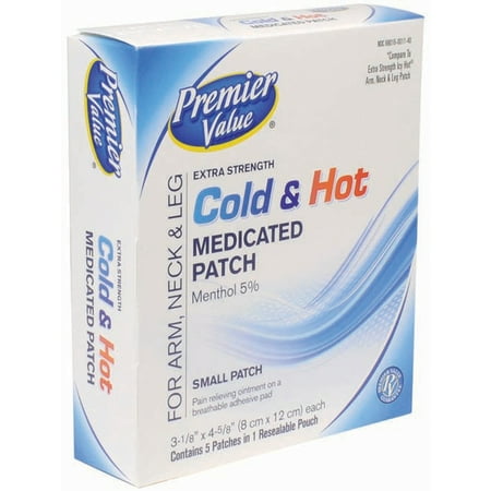 premier value cold & hot patches - 5 ct, 6 x the bid