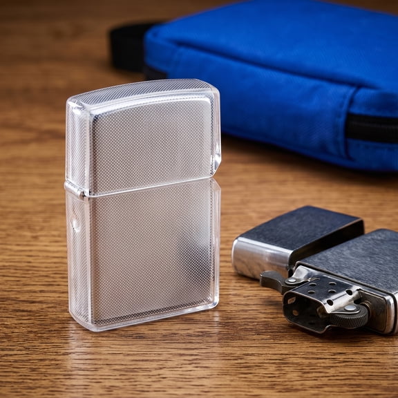 Hemobllo 3Pcs Clear Lighter Storage Case Box Durable Plastic Cover for Camping and Travel
