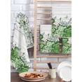 thumbnail image 2 of St. Patrick's Kitchen Dish Towels for Drying Dishes Set of 4, Luck Shamrock Eucalyptus Leaves Flowers Grey Wooden Waffle Weave Microfiber Hand Tea Bathroom Towels Quick Dry Absorbent Towel 15.7x23.6, 2 of 7