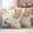 Beige Orange, variant on Outdoor Pillow Covers 26 x 26 Inches, Hello Fall Waterproof Throw Pillow Cover Set of 2, Thanksgiving Orange Blue Pumpkin Maple Leaf Decorative Square Cushion Covers for Patio/Tent/Couch/Garden