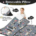 thumbnail image 3 of Border Collie Dog and Flower Florals Toddler Nap Mats for Kids Preschool,Sleeping Mat Bag or Kids,Toddler Sleeping Bag,Toddler Nap Mat or Daycare, 3 of 6
