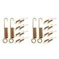 thumbnail image 3 of Raindrops Universal Motorcycle Kickstand Springs, Golden Steel Wire, Versatile Replacement, 20 Pieces, 3 of 8