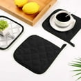 thumbnail image 3 of Placemat 2 Product Category 3Pcs Kitchen Pot Holders Set Cloth Padded Potholders for Cooking and Baking Durable Washable Kitchen Accessories, 3 of 3