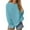 *BLUE, variant on Womens Crewneck Sweatshirt, Long Sleeve Oversized Shirts, Women's Pullover Fall Sweater Y2k ,Navy,Size L