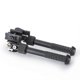 thumbnail image 3 of Swivel Tiltable Quick Release Bipod, 6 To 9 Inches - Black, 3 of 5