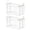 Style B, variant on Clear Storage Bin, Thickened White Zippered Portable Medium 1 Pack, Ideal for College Dorm Closet Organization Moving Packing, Used for Clothing Storage Bedroom Household Organizer