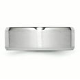 thumbnail image 3 of Cobalt Beveled Edge Satin and Polished 8mm Band Size 10, 3 of 6
