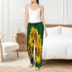 thumbnail image 4 of Fotbe Sunflowers in Bucket Pantalones de Pijama para Mujer, Pantalones de Dormir, Pantalones Pj con Cordón y Bolsillos-Small, 4 of 6