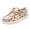 10#Beige, variant on Women Retro Paisley Bandana Print Boat Shoes, Lightweight Breathable Lace Up Casual Flats Non Slip Thick Rubber Sole Daily Walking Shoes
