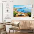 thumbnail image 5 of Elephant Stock Coffee At Naples Wall Art - Horizontal Canvas Wall Art - Dining Room Wall Decor - Food And Drink Canvas - Blue And Brown Decor - 12" x 8", 5 of 8