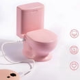 thumbnail image 3 of WIFKLSIIPG Creative Toilet Humidifier 2024 New Adjustable Two Mist Settings Humidifier Diffuser USB Charging Air Humidifiers for Bedroom Desk with Function of Automatic Timing(Red), 3 of 7