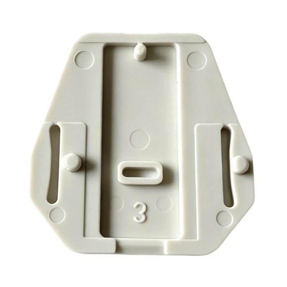 Placa de cubierta de bobina, accesorios, herramienta doméstica, alta precisión, confiable para máquina de coser, placa de pasador de repuesto para