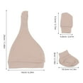 thumbnail image 2 of CTIRCHIU 15Pcs Newborn Hat And Mitten Set Cotton Assorted Color For Daily Use And Sleep, 2 of 8