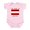 Petal Pink, variant on CafePress - Im Huge In Austria Body Suit - Baby Light Bodysuit, Size Newborn - 24 Months