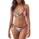 thumbnail image 1 of Balery Pastel Macarons Delight Pijama Estampado Bikini de Dos Piezas para Mujer - Conjunto de Bikini Ajustable Sexy y Cómodo para Playa, 1 of 6