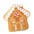 thumbnail image 4 of Cojín navideño decorativo, suave y novedoso para el hogar, cojín de felpa creativo. Casa de Navidad, 4 of 9
