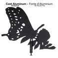 thumbnail image 4 of Klassen  Bronze Butterfly Garden Weathervanes, Black, 4 of 6