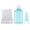 Green, variant on BOKYAN 750 ml Flat Water Bottle – Slim, Leak‑Proof, BPA‑Free PC, Clear Design with Scale & Carrying Strap for Travel, Gym & Camping