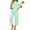 B-Green, variant on Pajamas for Women Short Sleeve Tops and Capri Pants Casual Womens Pajamas Sets with Pocket