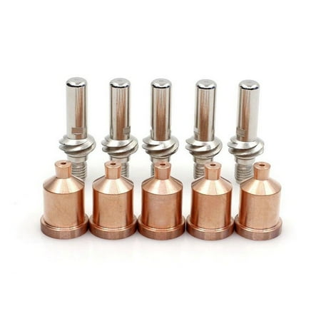 

LC105 Plasma Kit Electrode KP2845-1 Tips KP2845-8 fit Tomahawk 1538 Cutter 10pcs