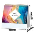 Small Desk Calendar 2025 Monthly Desktop Calendar From Now To Dec 2025