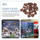 thumbnail image 2 of 1 bolsa de 450g acuarios rocas volcánicas pecera adorno de agua material de filtro, 2 of 5