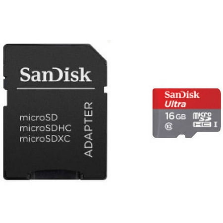 SanDisk Imaging Ultra microSDHC 16GB UHS-I Memory