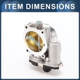 thumbnail image 5 of Unique Bargains Throttle Body for Chevy Traverse 3.6L V6 09-11 Replace No.12616995, 5 of 7