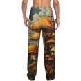 thumbnail image 6 of Mens Pajama Pants, Vintage Cloud Mushroom Soft Sleep & Lounge Pants for Men, Cuteness Casual PJ Bottoms Pants with Pockets, 6 of 7