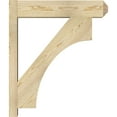 thumbnail image 3 of Ekena Millwork 6"W x 24"D x 28"H Westlake Rough Sawn Craftsman Outlooker, Douglas Fir, 3 of 4