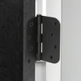 thumbnail image 7 of Cauldham (24 Pack) Heavy-Duty 4" Interior Door Hinges with 5/8" Radius Corners - Black, 7 of 7