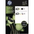 thumbnail image 2 of HP 63XL High Yield Black and High Yield Tri-Color Combo | Works with DeskJet 1112, 2130, 3630;Envy 4510, 4520; OfficeJet 3830, 4650, 5200 | | (Sold without Manufacturer Warranty), 2 of 3