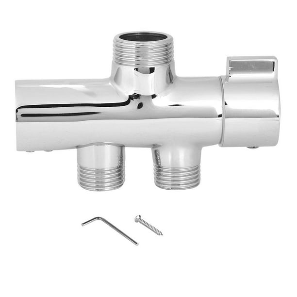Tebru Shower Head Diverter, Bathroom Shower Diverter,G1/2 Wall Mounted