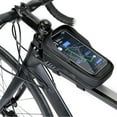 thumbnail image 5 of Frame Bike Phone Bag Waterproof Top Tube Bag  Touchscreen Phone Mount Bag Cycle Frame Bag Fits Cellphones Below 6.8'', 5 of 7