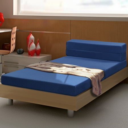 GranRest 4'' Folding Portable Mattress, Gel Memory Foam / Sofa (Best Sofa Bed Mattress Ikea)