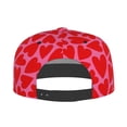 thumbnail image 2 of Kdxio Love Heart Print Snapback Hat for Men Women,Adjustable Baseball Cap, 2 of 7