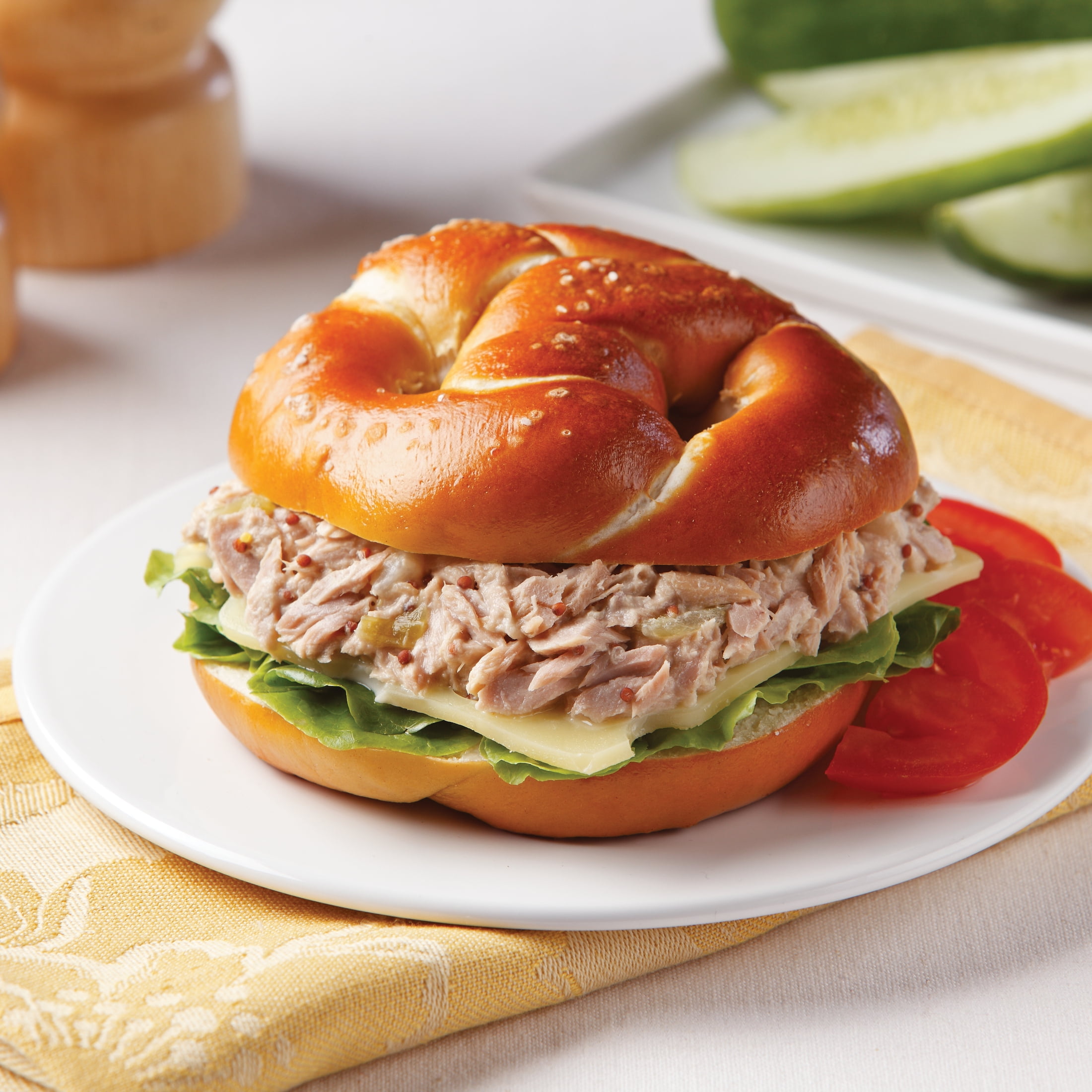 (3 pack) StarKist Tuna Creations Whole Grain Dijon Mustard Tuna Salad, Ready to Eat, 12g Protein, 3 oz Pouch
