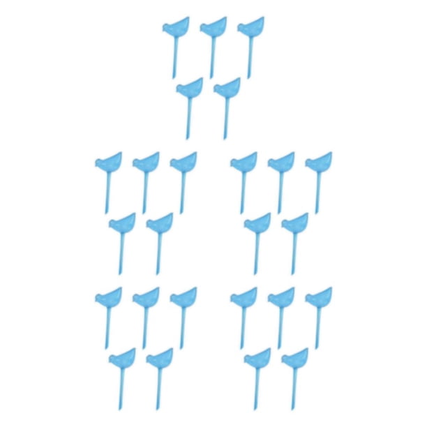 Naiovety 5 paquetes/lote ahorra tiempo con globo de pájaro de autorriego incluso distribución de agua riego automático L pájaro azul cielo Type2 NO2