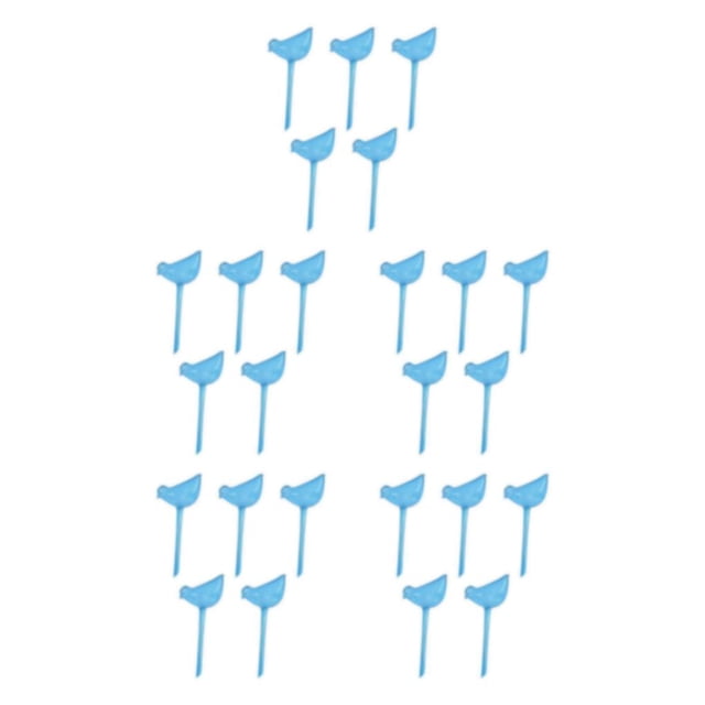 Naiovety 5 paquetes/lote ahorra tiempo con globo de pájaro de autorriego incluso distribución de agua riego automático L pájaro azul cielo Type2 NO2