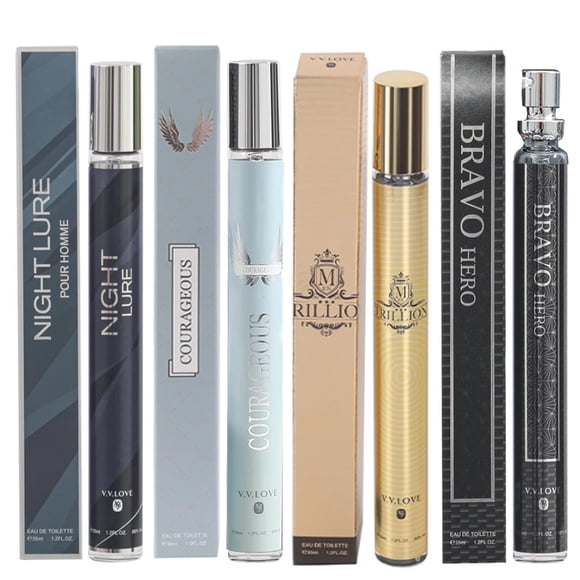 Set de regalo de colonia MZANK de 4 x 35 ml para hombre Eau de Toilette
