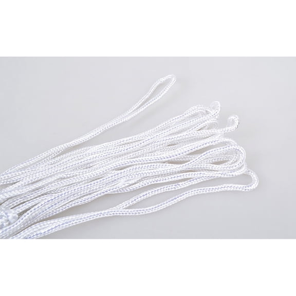 Hemobllo 2-Pack Nylon Basketball Nets with 12 , All-Weather High Density Mesh Replacement for Outdoor and Indoor Hoops