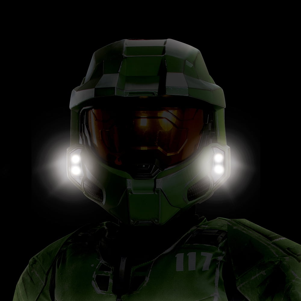Disguise Halo Master Chief Infinite Light-Up Deluxe Exclusive Halloween Costume