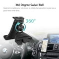 thumbnail image 4 of Universal 2 in 1 CD Slot Tablet & Smartphone Holder, CD Player Car Mount Cradle Fit for Samsung Galaxy Tab, iPad Mini Air Pro, iPhone XS Max XS XR, GPS, 4"-12" Devices, 4 of 8