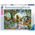 thumbnail image 1 of Ravensburger - 19837 | Adventures In The Jungle (1000 Piece Puzzle), 1 of 2