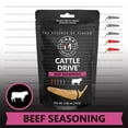 thumbnail image 2 of Casa M Spice Co® Cattle Drive® Beef Seasoning — Gourmet Steak Rub Rib Rub BBQ Rub Brisket Rub • Very Low Sodium • Low Salt • No MSG • Gluten Free • Barbecue Beef Spices and Seasonings, 2 of 9